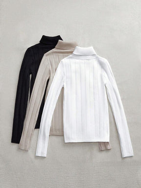 3 Peças Suéter Casual Feminino Clássico